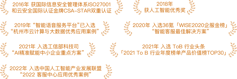 来自行业的认可